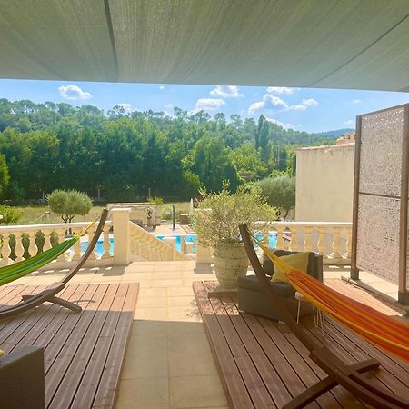 Villa Les Terrasses De Valerian Brignoles Esterno foto