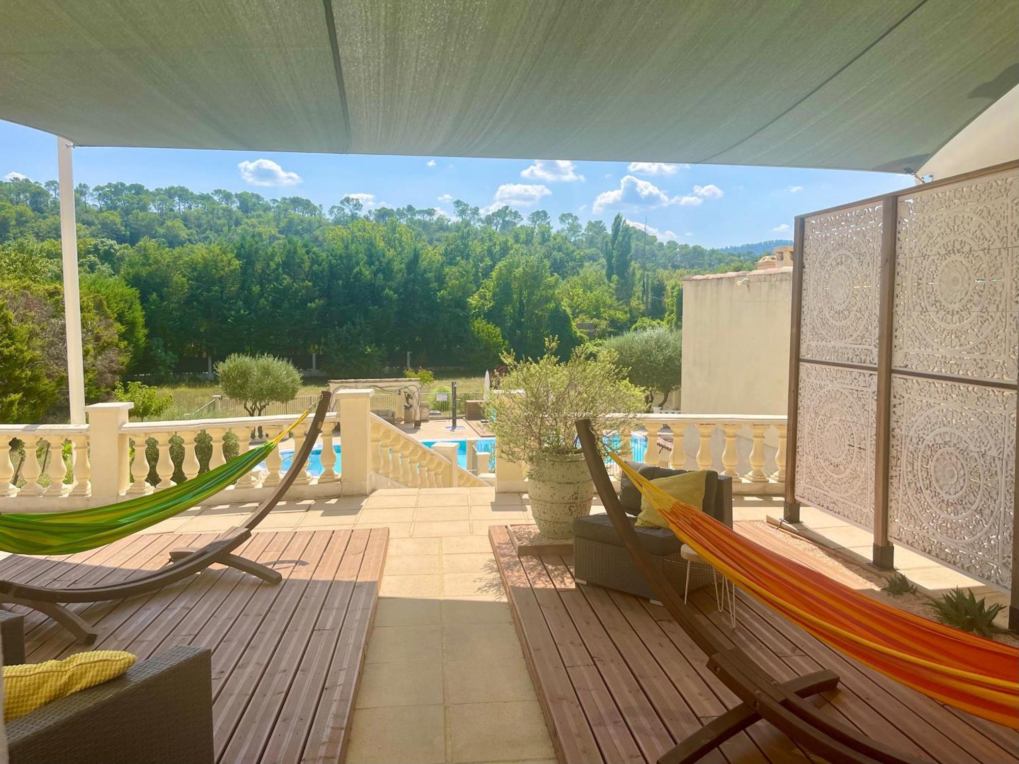 Villa Les Terrasses De Valerian Brignoles Esterno foto