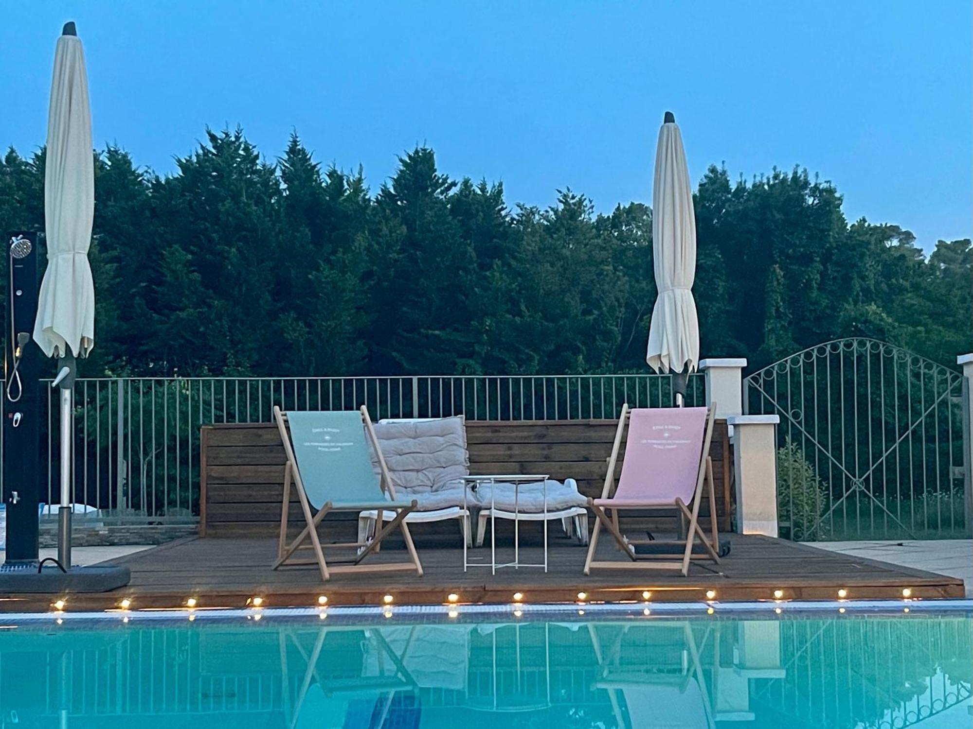 Villa Les Terrasses De Valerian Brignoles Esterno foto